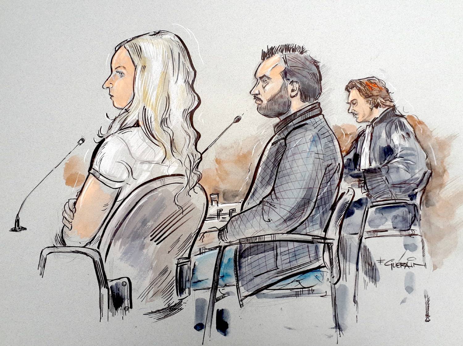 tekening van Felix Guerain