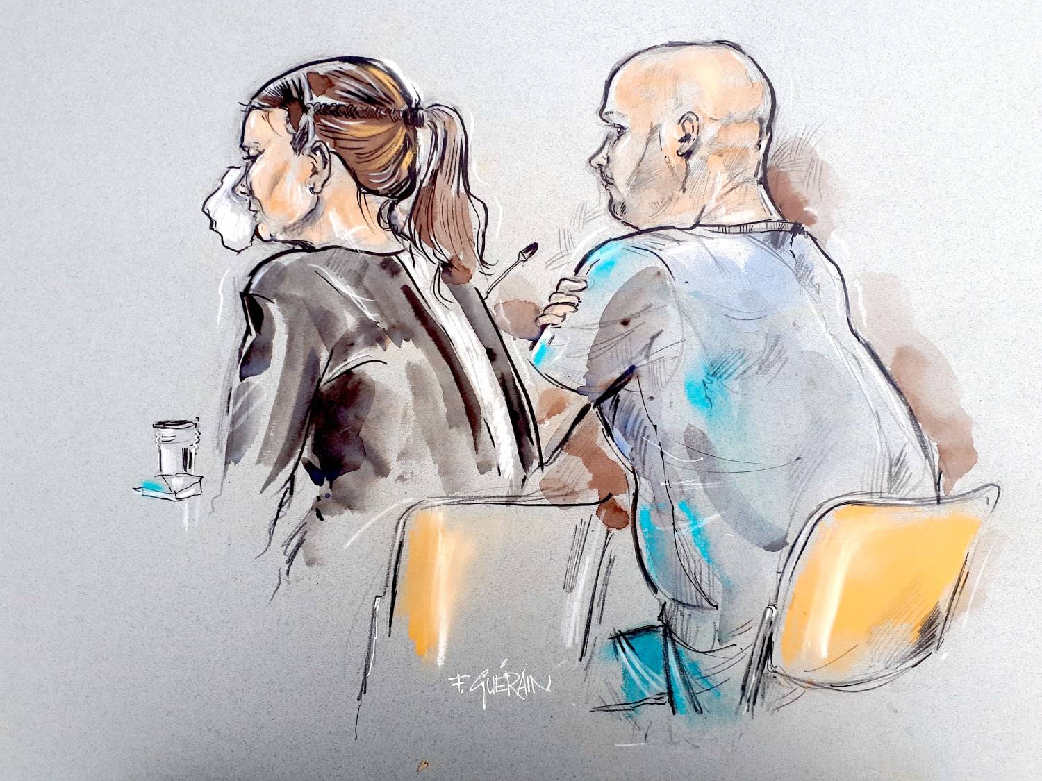 tekening van Felix Guerain