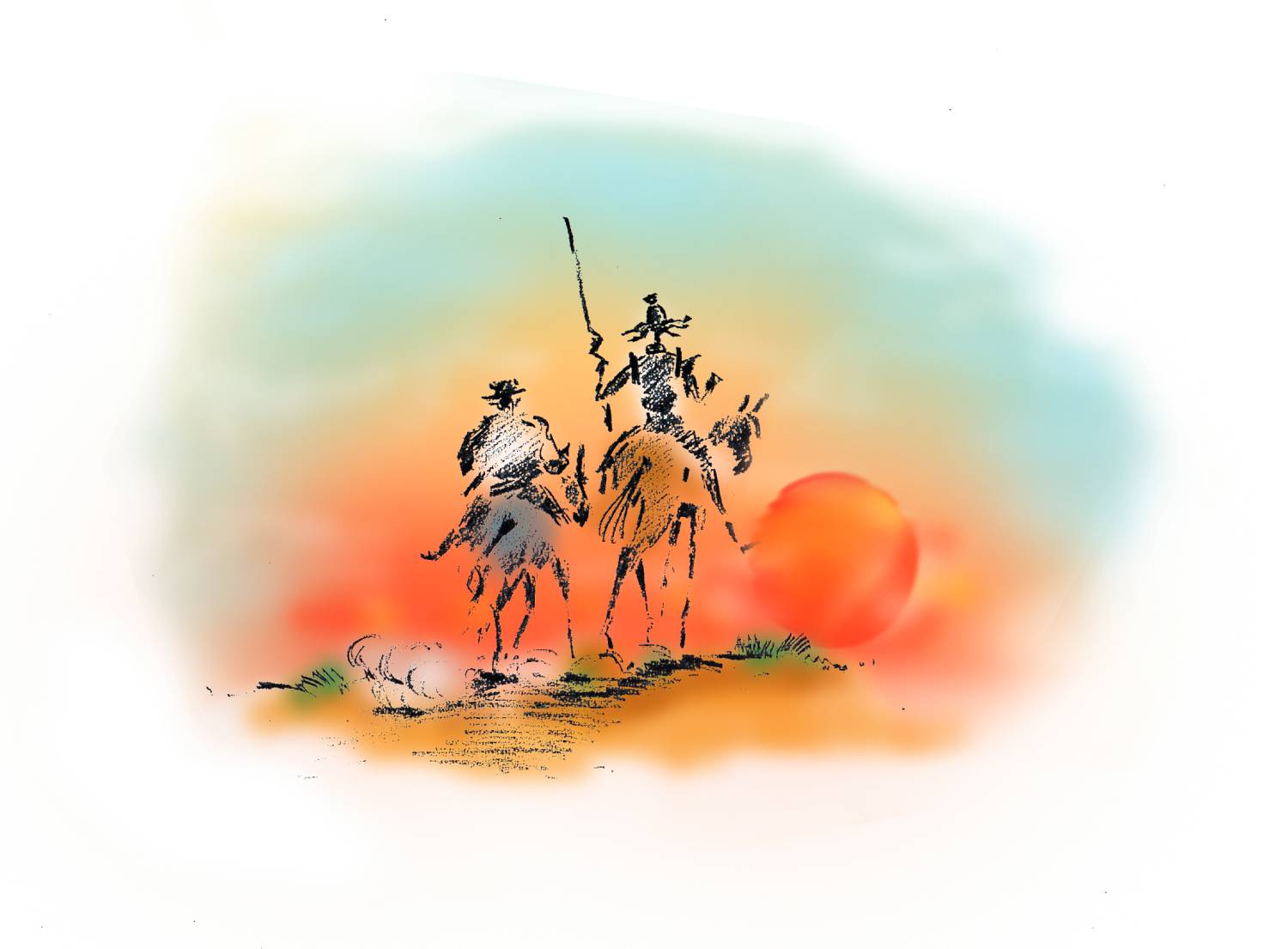 tekening van Felix Guerain