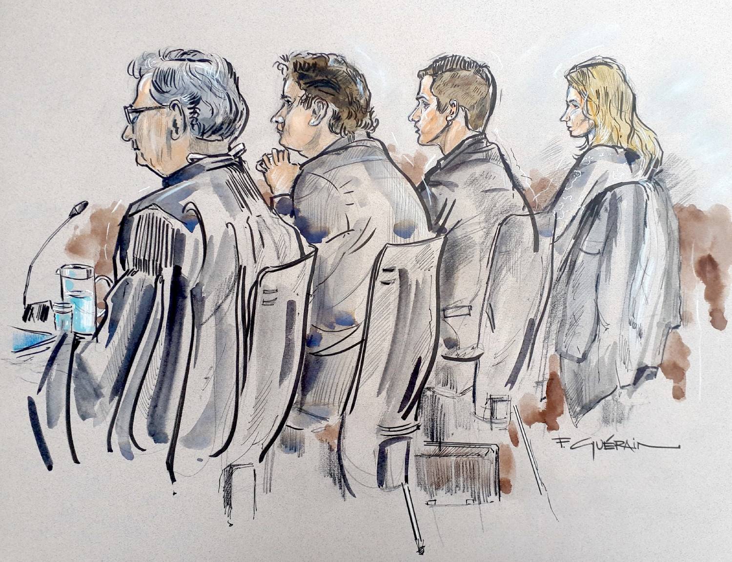 tekening van Felix Guerain