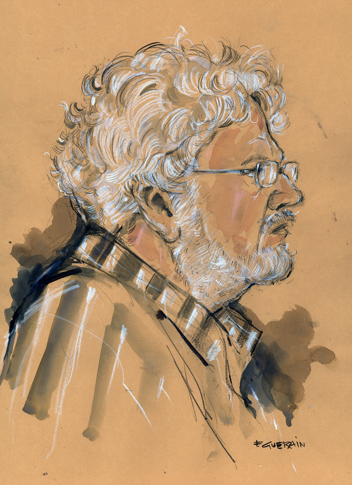 tekening van Felix Guerain