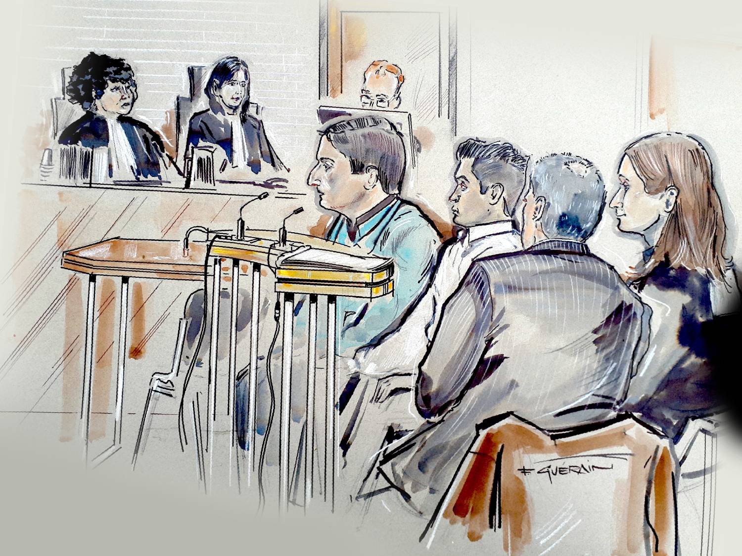 tekening van Felix Guerain
