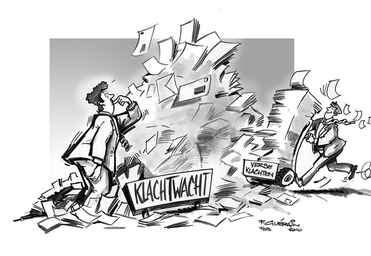 tekening van Felix Guerain