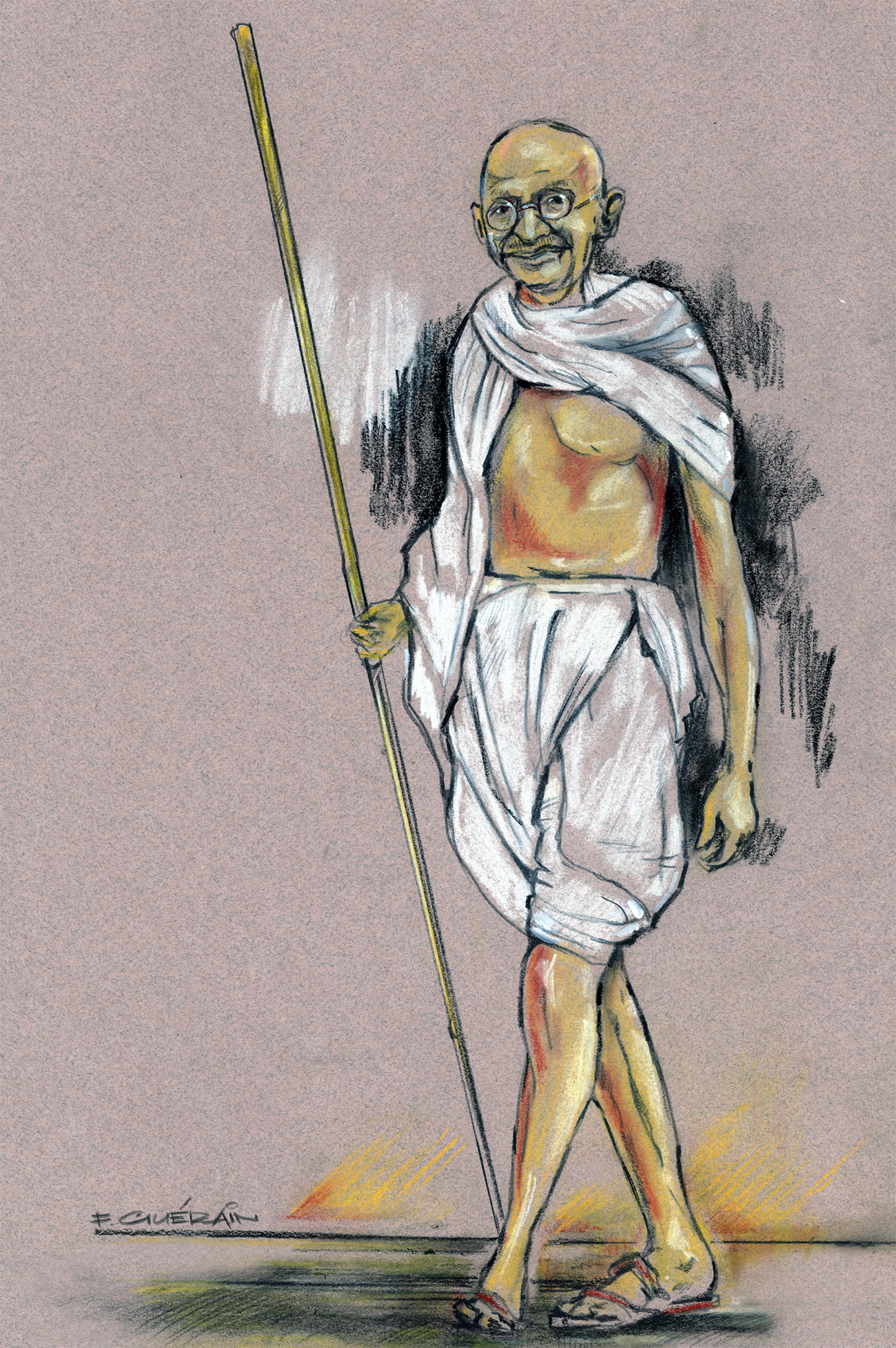 tekening van Felix Guerain