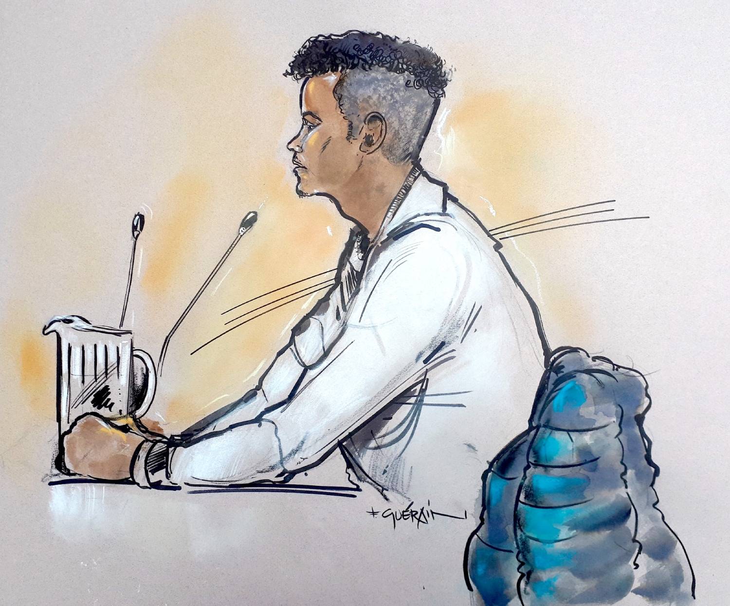 tekening van Felix Guerain