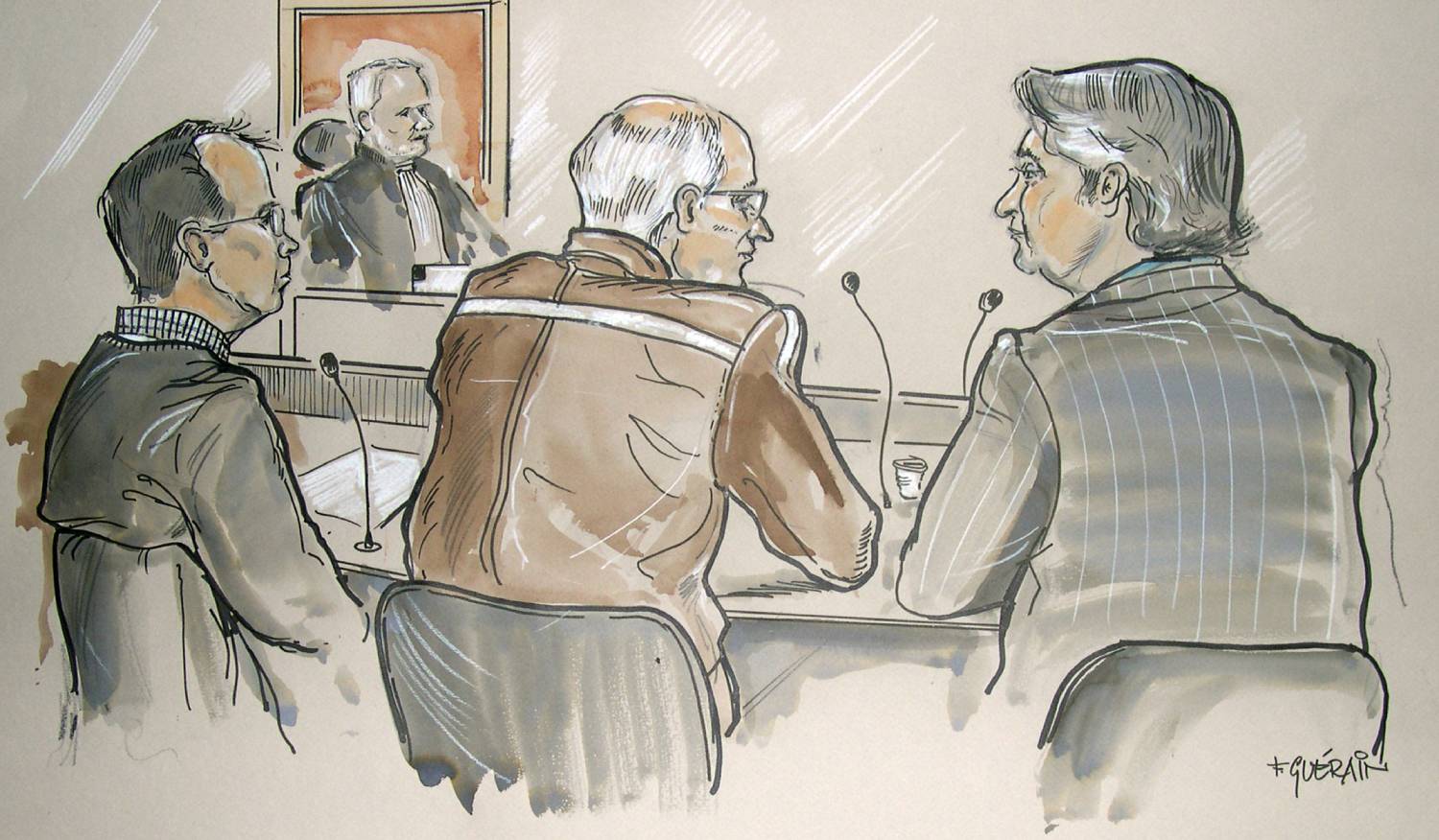 tekening van Felix Guerain