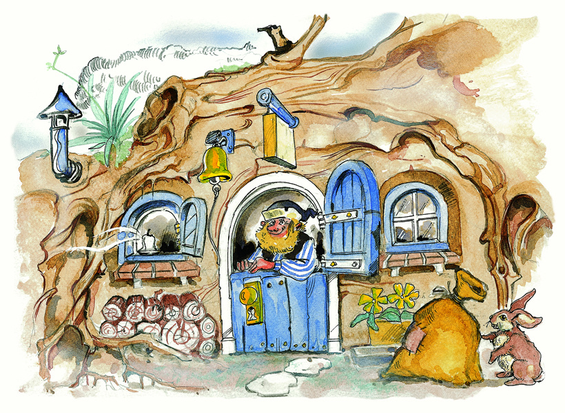 tekening van Felix Guerain