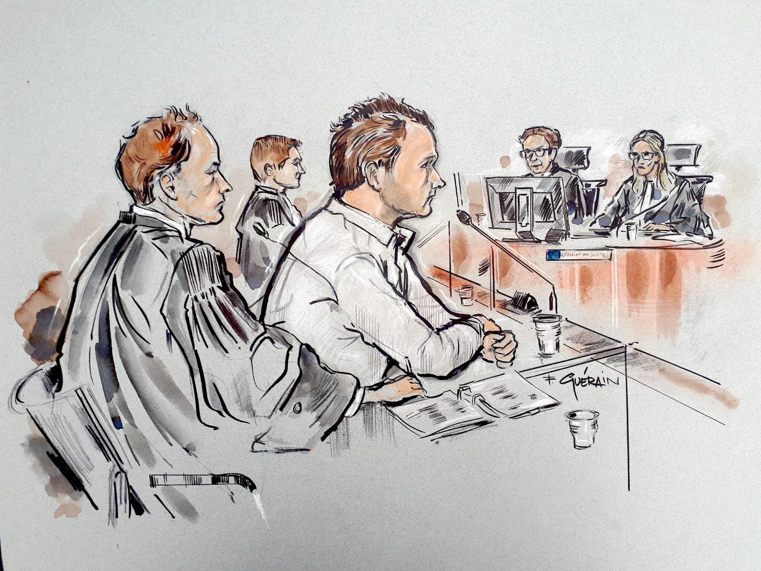 tekening van Felix Guerain