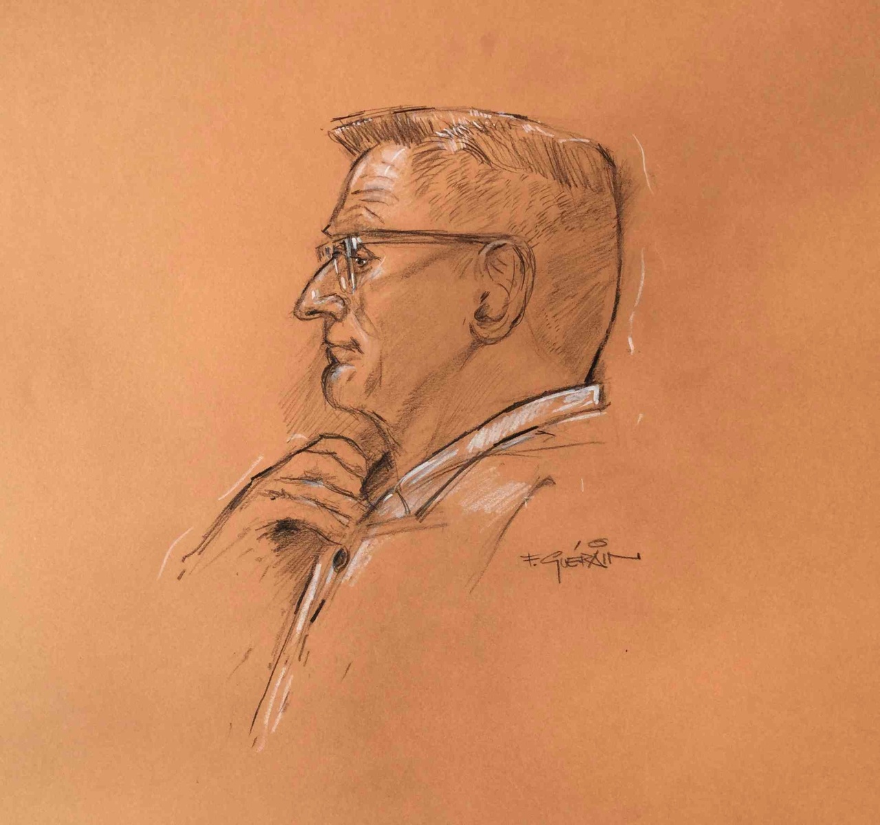 tekening van Felix Guerain