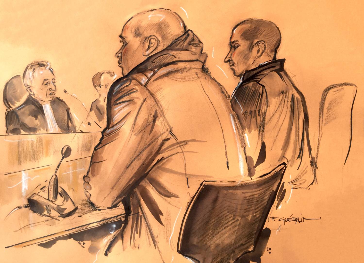 tekening van Felix Guerain